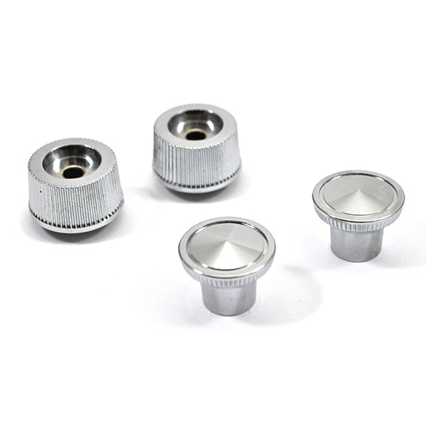 1966 Chevrolet El Camino INNER & OUTER RADIO KNOBS (4 PIECE SET) | RD3770C