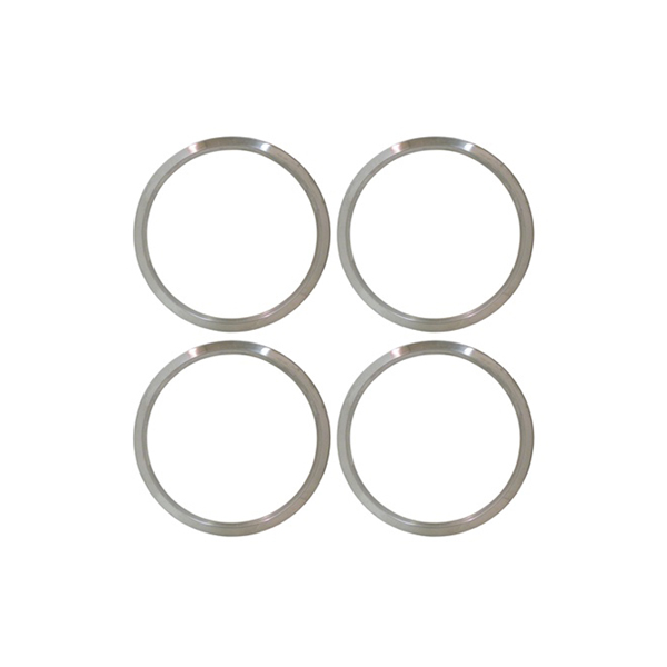1976 Pontiac GTO/LeMans/Tempest 14-7 TRIM RINGS (HONEYCOMB) STAINLESS STEEL WITH ORIGINAL CLIPS. AFTER MANY YEARS OF DEVELOPMENT, THEY ARE FINALLY AVAILABLE. SET OF 4 | WT5309Z