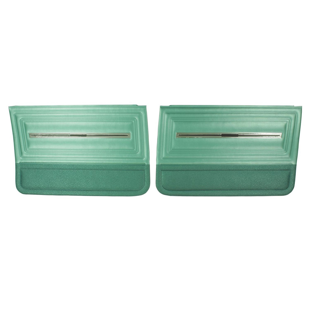 1966 Chevrolet Chevelle/Malibu 4 DOOR SEDAN & WAGON DOOR PANELS FRONT - PR | IN3068V