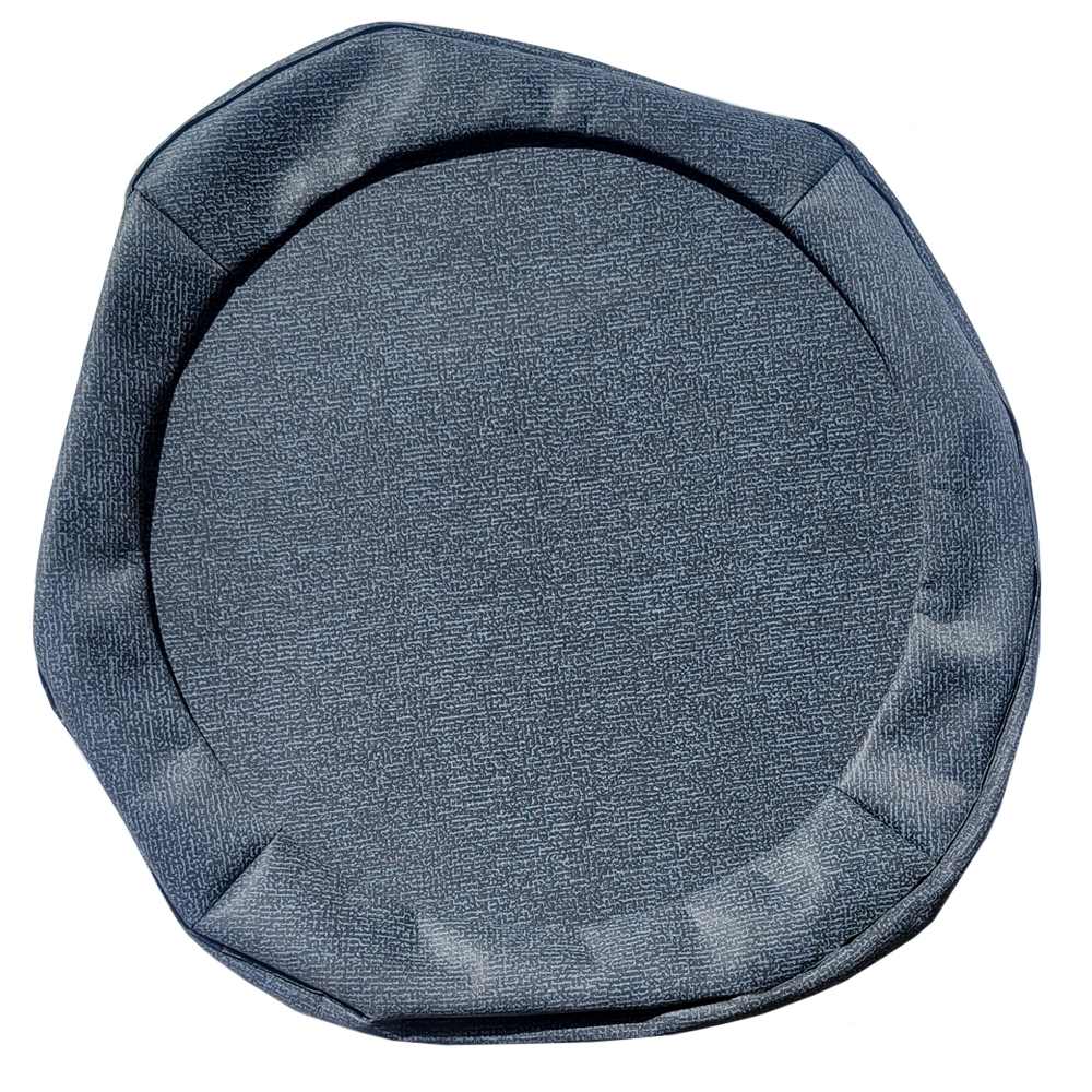 1973 Chevrolet Monte Carlo SPARE TIRE COVER (WHITE HERRINGBONE) 15
