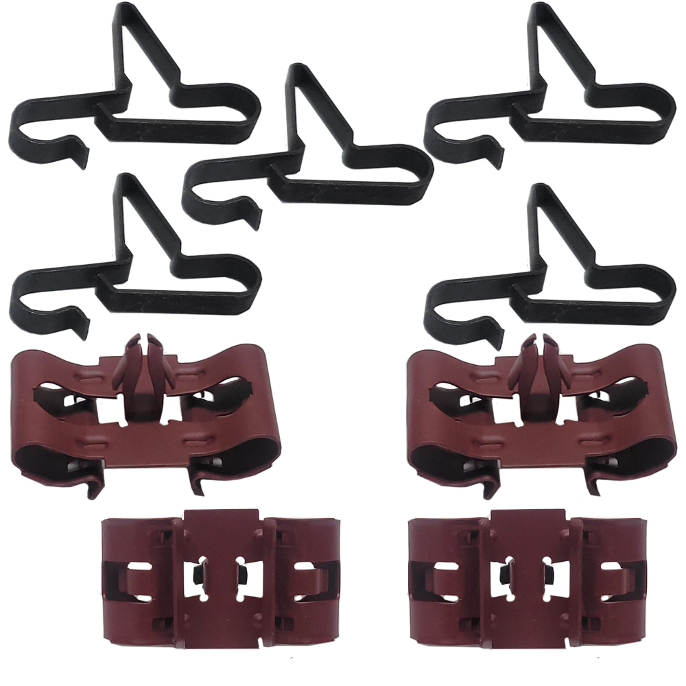 1966 Chevrolet Chevelle/Malibu BRAKE LINE CLIP KIT (9 PIECES) | BR4918V