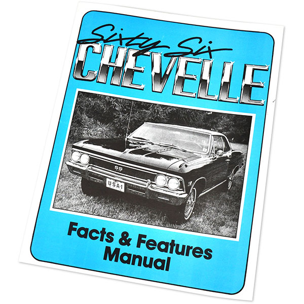 1966 Chevrolet Chevelle/Malibu FACTS & FEATURE MANUAL | MP0092
