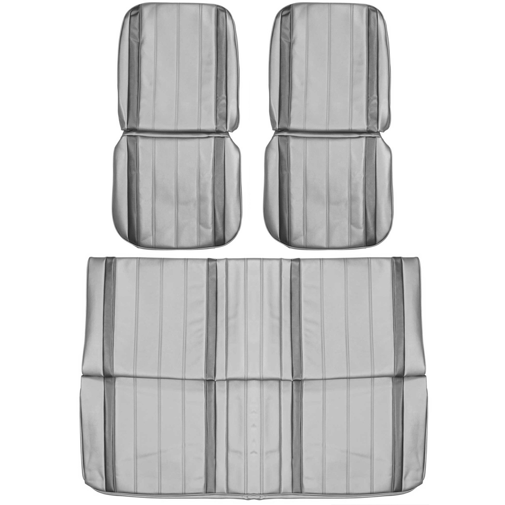 1966 Buick Skylark/GS/Regal/GN PUI SEAT COVERS - FRONT BUCKETS & REAR BENCH COMPLETE SET (COUPE) | IN4715S