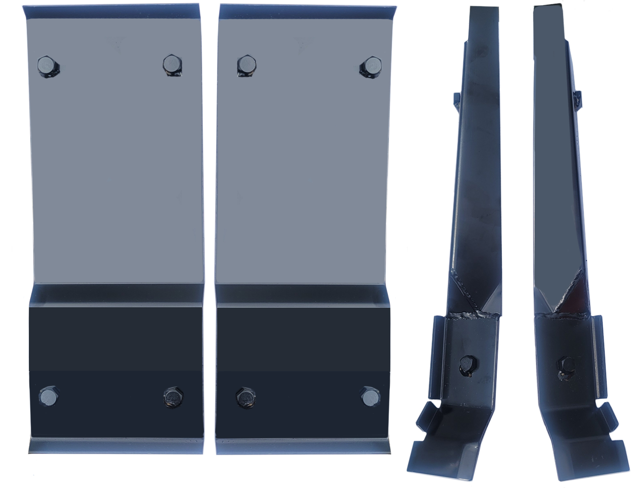 1963 Chevrolet Impala/Caprice/Bel Air BUCKET SEAT MOUNTING BRACKETS - 4 PIECE SET | IN5444P