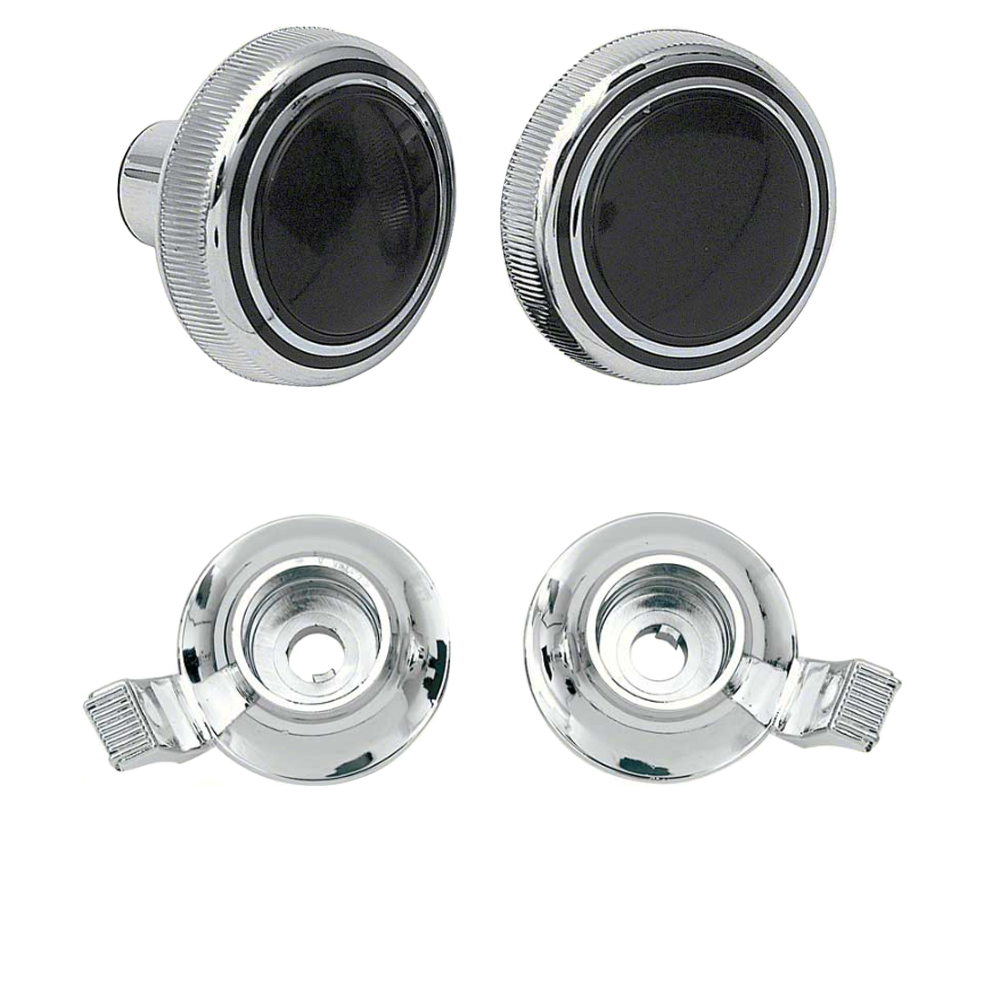 1970 Chevrolet El Camino STEREO RADIO KNOB SET (4 PIECES) (MALIBU DASH ONLY) | RD5025C