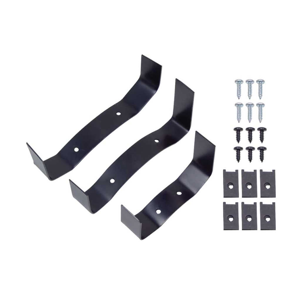 1967 Chevrolet Nova/Chevy II CONSOLE BRACKET KIT (4-SPEED) - 3 PIECE KIT | CP5014N