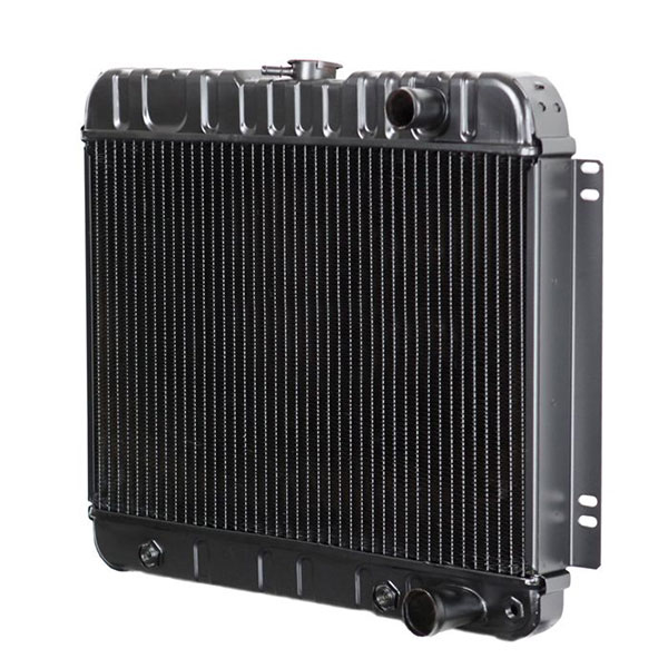 1965 Chevrolet Nova/Chevy II 4 CORE RADIATOR WITHOUT AIR AND RH INLET (MANUAL TRANS) 10444 SND | CS5021N