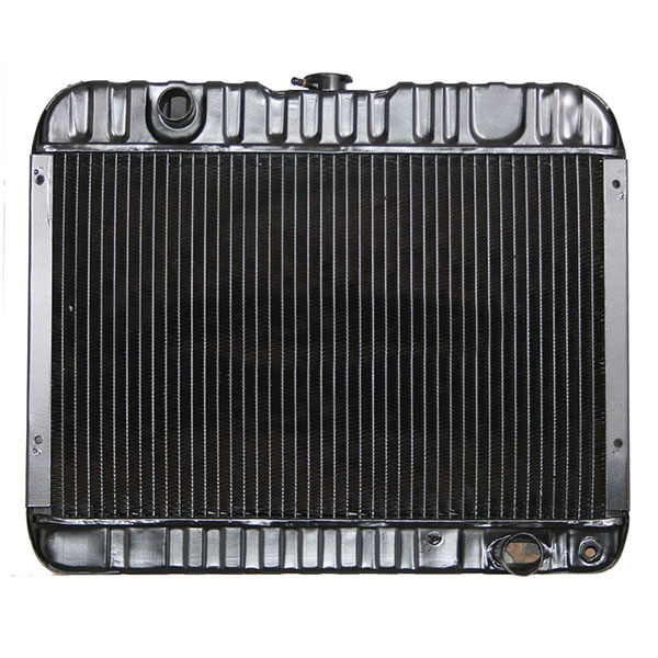 1965 Chevrolet Nova/Chevy II 4 CORE RADIATOR, 250 HP, WITH RECESSED BRACKETS AND LH INLET (AUTOMATIC TRANS) 10786 AND | CS5028N