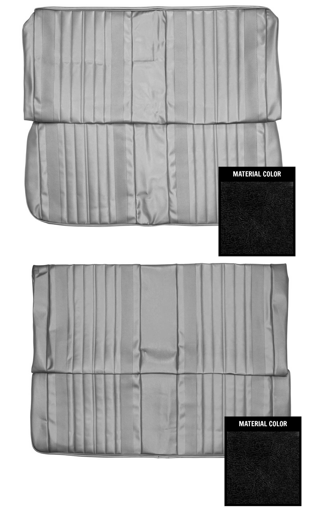 1972 Chevrolet Chevelle/Malibu COMPLETE SEAT COVER SET - SEDAN | IN2952V