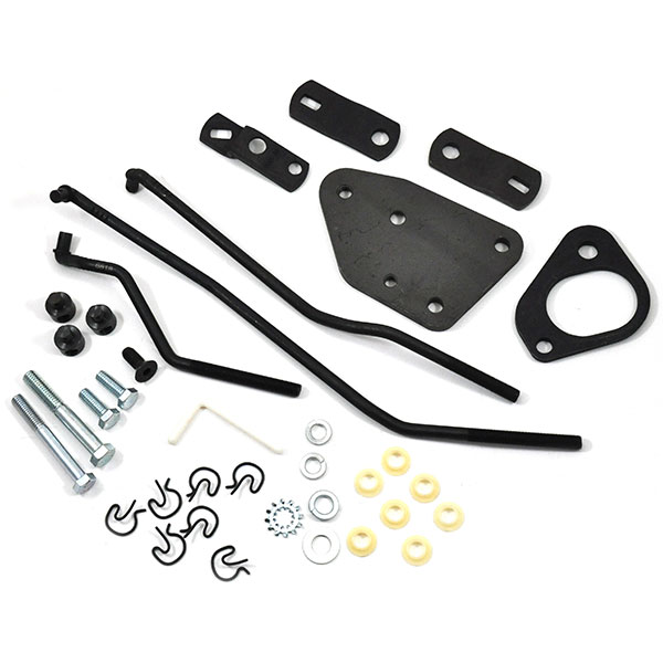 1956 Chevrolet Full Size up to 1957 HURST REPLACEMENT FACTORY HURST LINKAGE KIT FOR BORG WARNER TRANSMISSION 373 8609 | MT6127Z
