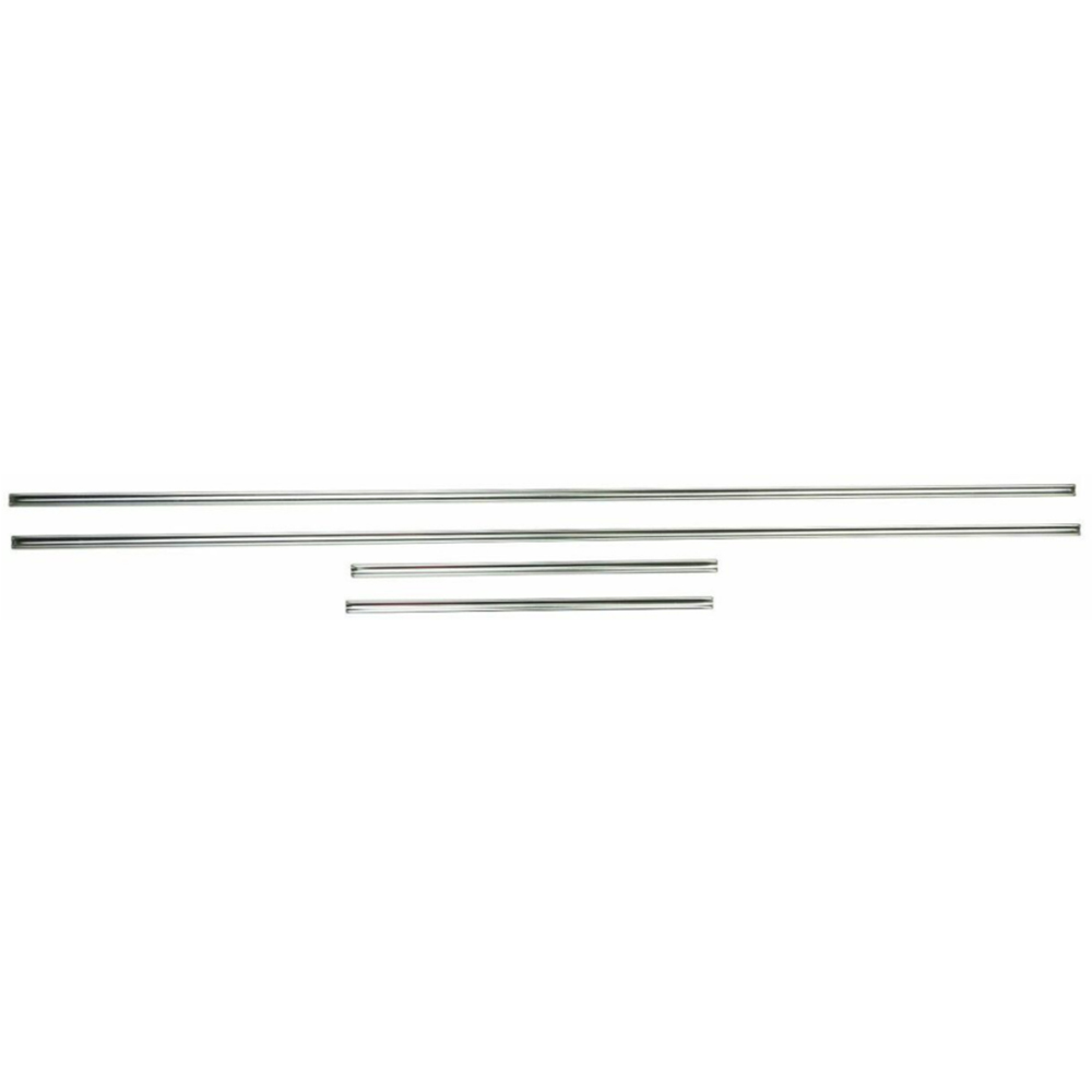 1968 Chevrolet Chevelle/Malibu FRONT AND REAR DOOR PANEL MOLDING 4 PIECE FRONT & REAR CONVERTIBLE | IN3100V
