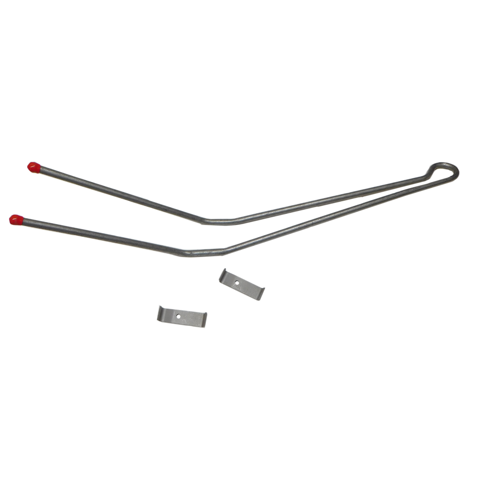 1969 Pontiac Firebird/TransAm POWER STEERING COOLING LINE WITH 2 BRACKETS - ORIGINAL MATERIAL | ST6139F