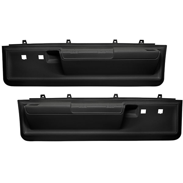 1975 Buick Skylark/GS/Regal/GN DOOR PANEL LOWER PLASTIC (BLACK) - PR | IN12604A