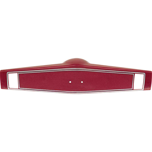 1969 Chevrolet El Camino STEEERING WHEEL HORN SHROUD FOR STANDARD WHEEL (RED) | ST5354C