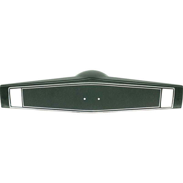 1970 Chevrolet Monte Carlo STEEERING WHEEL HORN SHROUD FOR STANDARD WHEEL (DARK GREEN) | ST5355C