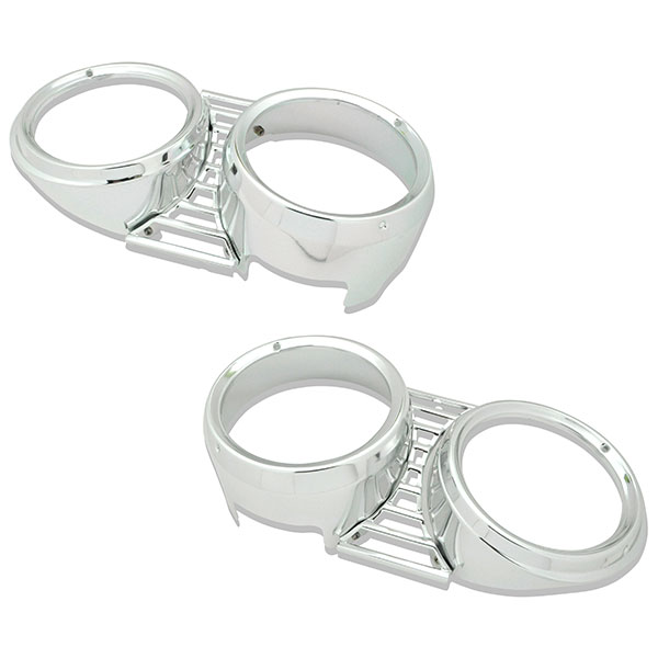1961 Chevrolet Impala/Caprice/Bel Air HEADLAMP BEZELS - PR | GH5553P