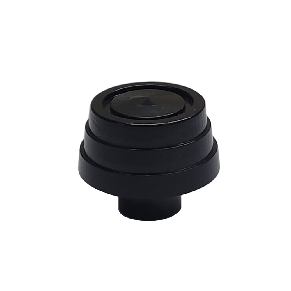 1968 Pontiac GTO/LeMans/Tempest SEAT BELT RETRACTOR BUTTON FINISH KNOB - THIS BUTTON IS COMMONLY MISSING. COMES BLACK IN COLOR. | IN5375Z