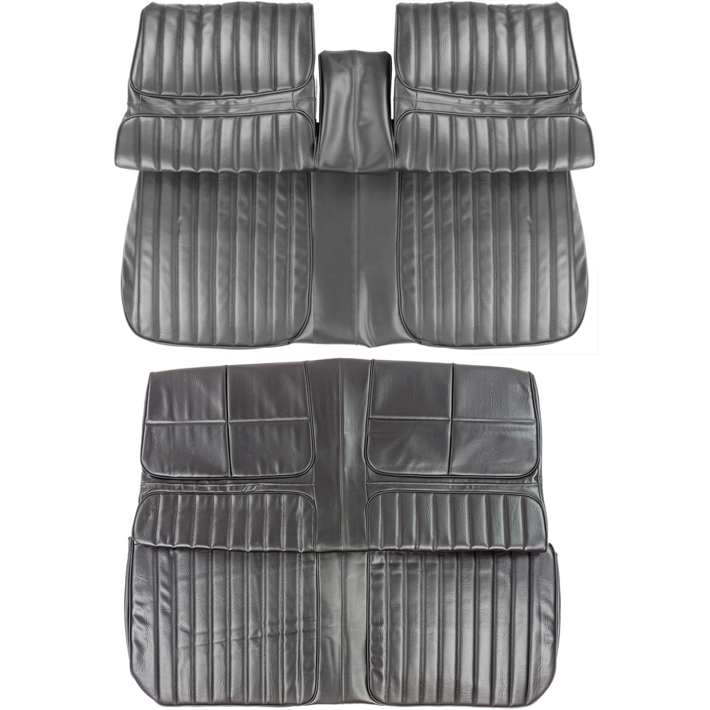 1970 Oldsmobile Cutlass/442/F85 FRONT BENCH & REAR BENCH SEAT COVER SET (SUPREME PUI) CONVERTIBLE | IN5354T