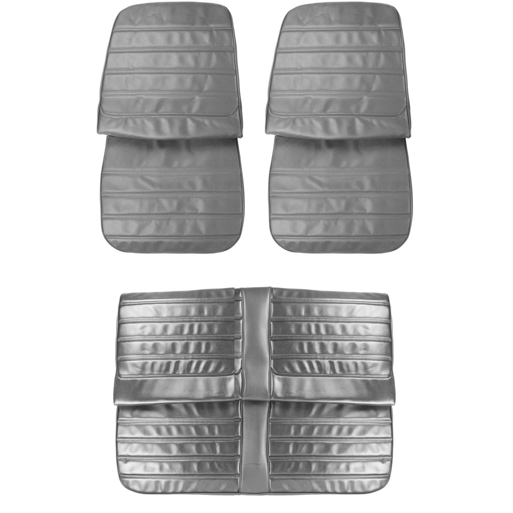 1971 Oldsmobile Cutlass/442/F85 FRONT BUCKETS & REAR BENCH SEAT COVER SET (