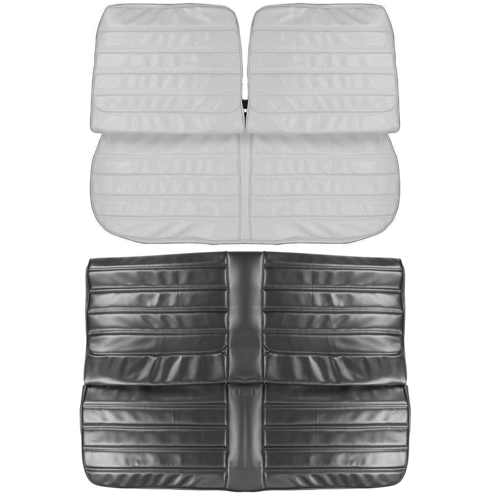 1972 Oldsmobile Cutlass/442/F85 FRONT BENCH & REAR BENCH SEAT COVER SET (