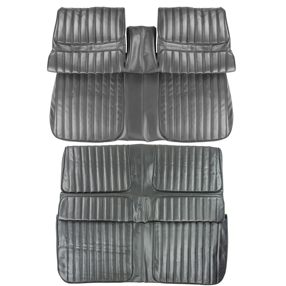 1972 Oldsmobile Cutlass/442/F85 FRONT BENCH & REAR BENCH SEAT COVER SET (SUPREME PUI) CONVERTIBLE | IN5372T