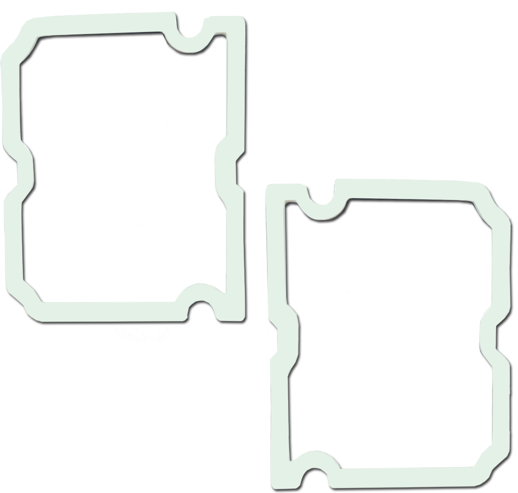 1971 Chevrolet Chevelle/Malibu PARK LAMP LENS GASKETS - PR MADE IN THE USA | XL5541V