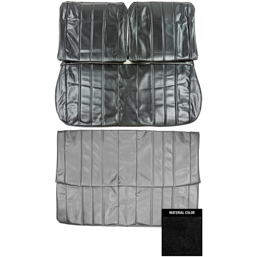 1966 Chevrolet Chevelle/Malibu STANDARD FRONT BENCH & REAR BENCH SEAT COVER COMPLETE SET (2 DOOR COUPE) - SET | IN5697V
