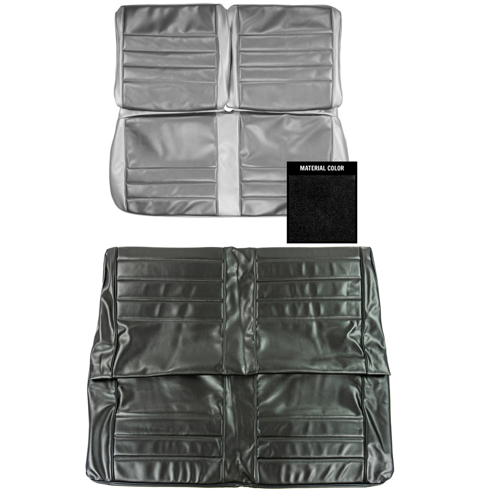 1965 Chevrolet Chevelle/Malibu STANDARD FRONT BENCH & REAR BENCH SEAT COVER COMPLETE SET (CONVERTIBLE) - SET | IN5706V