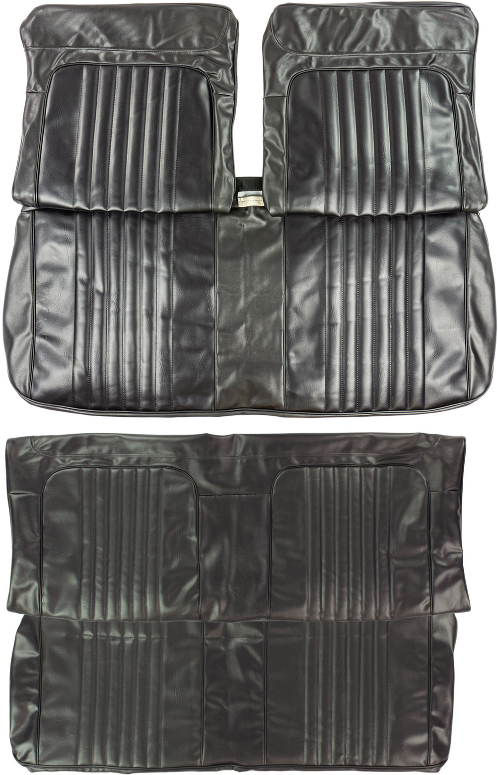1971 Chevrolet Chevelle/Malibu STANDARD FRONT BENCH & REAR BENCH SEAT COVER COMPLETE SET (CONVERTIBLE) - SET | IN5730V