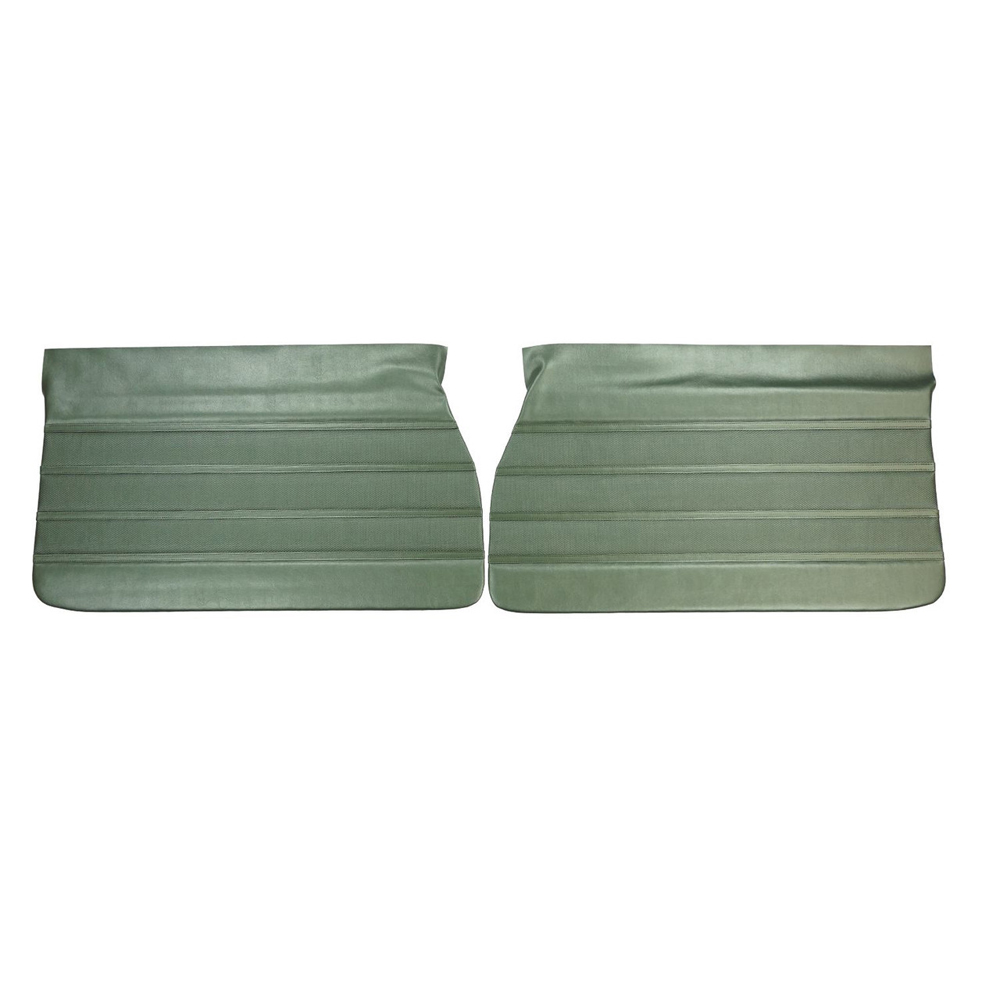 1970 Buick Skylark/GS/Regal/GN FRONT DOOR PANELS SKYLARK & GS (PUI UNASSEMBLED) DARK METALLIC GREEN - PR | IN5233S