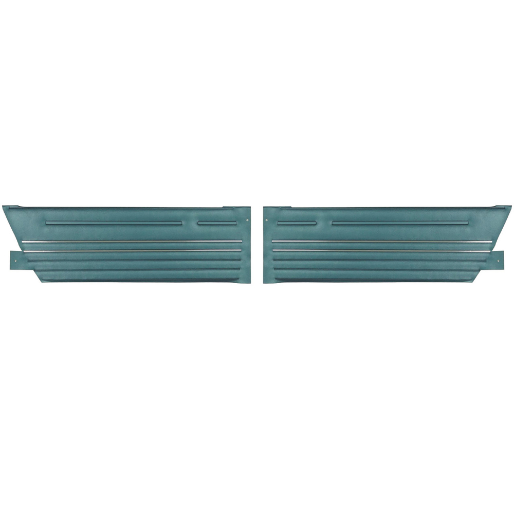 1967 Buick Skylark/GS/Regal/GN REAR QUARTER TRIM PANELS SKYLARK/GS COUPE (PUI UNASSEMBLED) BLUE - PR | IN5261S