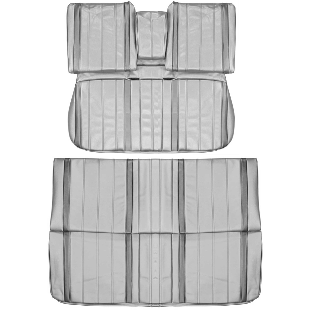 1966 Buick Skylark/GS/Regal/GN PUI SEAT COVERS - FRONT BENCH WITHOUT ARMREST & REAR BENCH COMPLETE SET (COUPE) | IN5316S