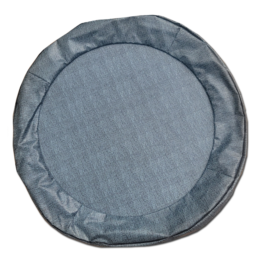 1966 Chevrolet Nova/Chevy II SPARE TIRE COVER (GRAY CROWSFOOT) 15