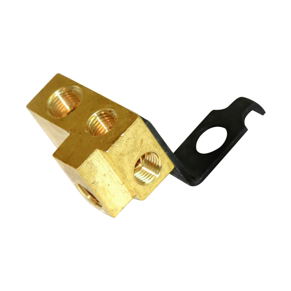 1965 Chevrolet Impala/Caprice/Bel Air BRAKE BRASS DISTRIBUTION TEE (USED TO CONVERT 65-66 TO DUAL MASTER CYLINDER OR DISC BRAKES. IT IS MADE SIMILAR TO THE ORIGINAL WITH A PREVISION FOR THE SECOND MASTER CYLINDER LINE) | BR5821P