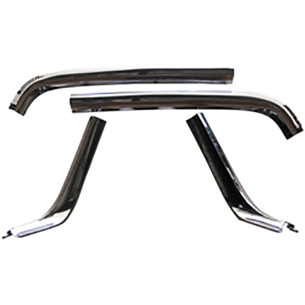 1966 Chevrolet El Camino CAB CHROME MOLDING SET - 4 PIECES | XP5435E