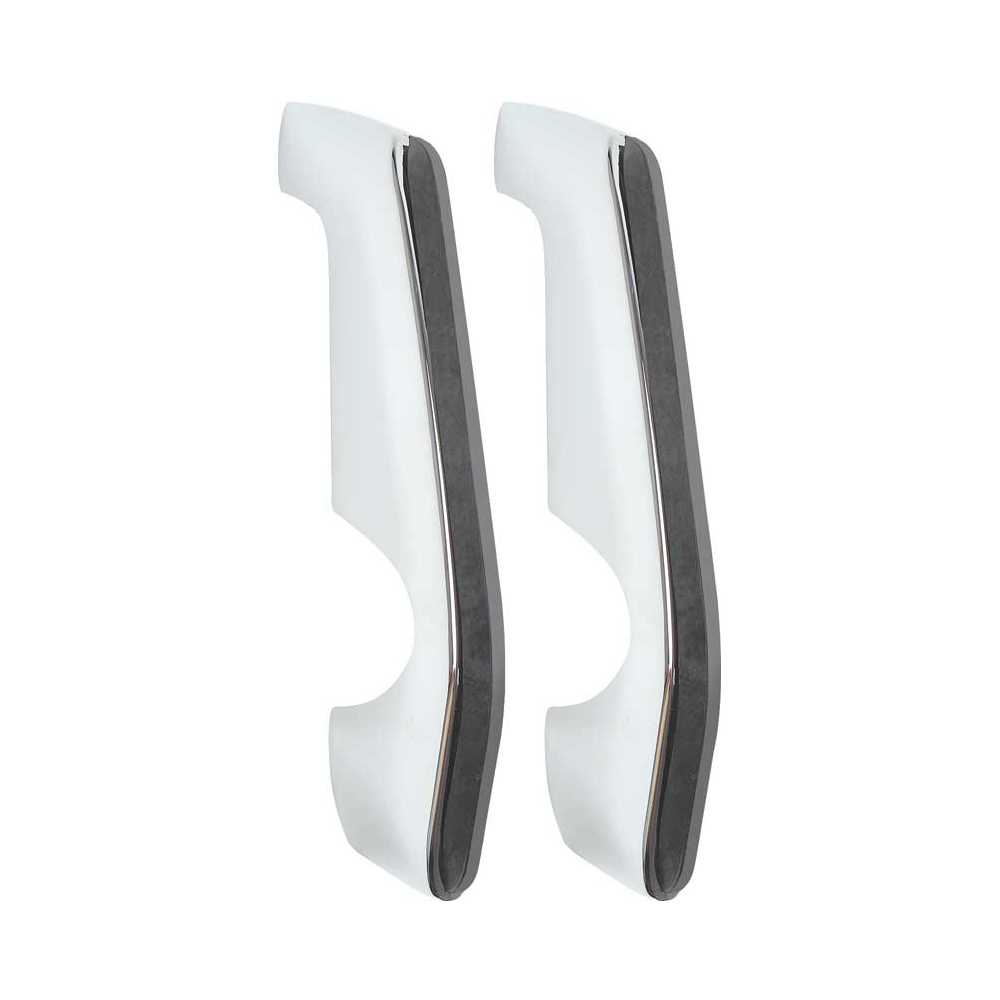 1968 Chevrolet Impala/Caprice/Bel Air FRONT BUMPER GUARDS WITH INSERTS - PR | BP5850P