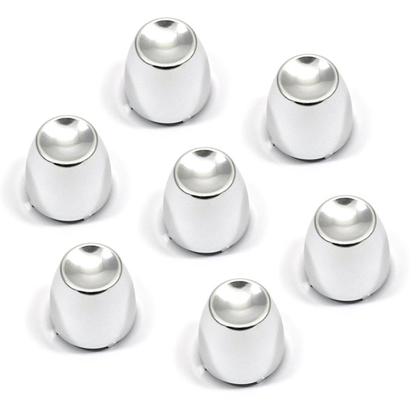 1959 Chevrolet Impala/Caprice/Bel Air GRILLE ORNAMENT SET (ALUMINUM) - 7 PIECES | GH5851P