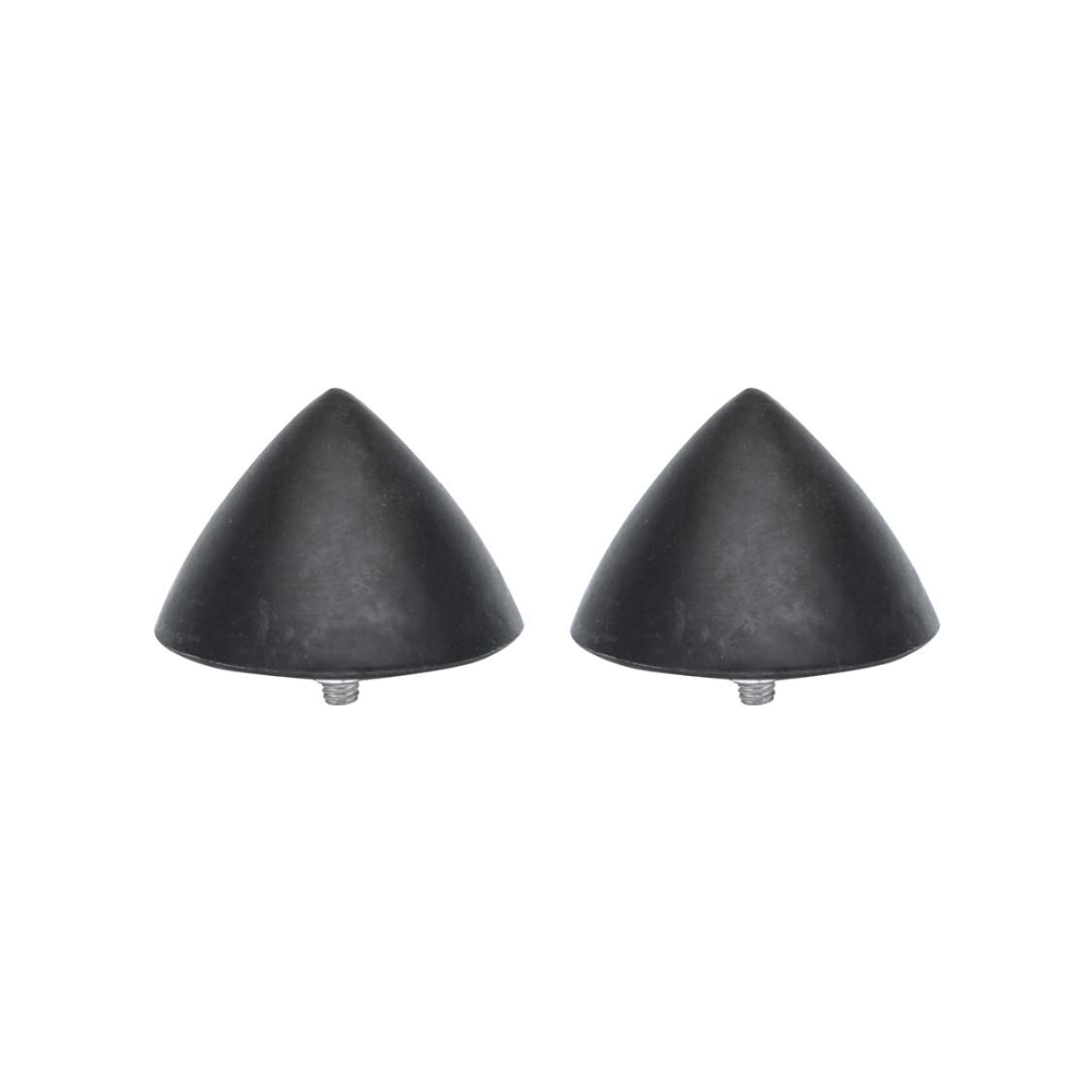 1961 Chevrolet Impala/Caprice/Bel Air GRILLE GUARD BULLETS (RUBBER) - PR | GH5856P