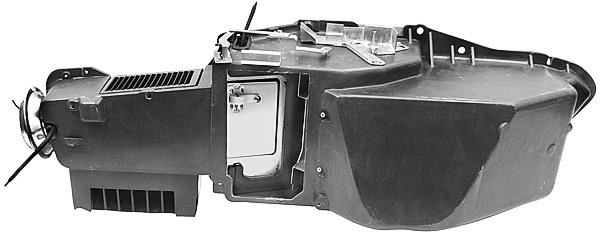 1970 Pontiac GTO/LeMans/Tempest COMPLETE INNER HEATER BOX FOR CARS WITH A/C | HS5864Z