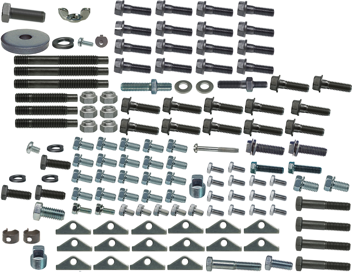 1972 Chevrolet Nova/Chevy II MASTER ENGINE FASTENER KIT 396/454 IRON INTAKE (193 PIECES) | HB5922Z