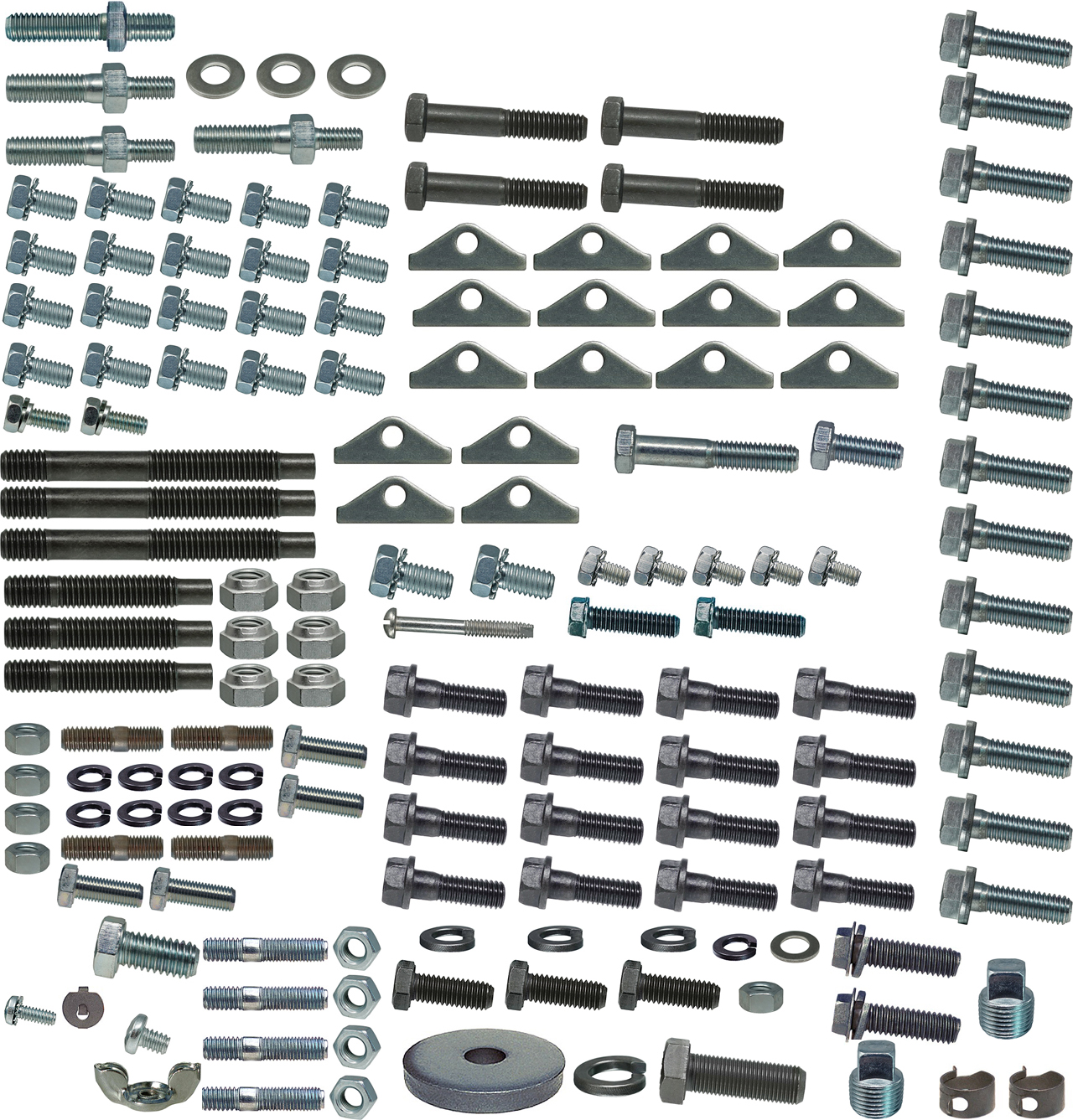 1969 Chevrolet Nova/Chevy II MASTER ENGINE FASTENER KIT 396HP ALUMINUM INTAKE (167 PIECES) | HB5923Z