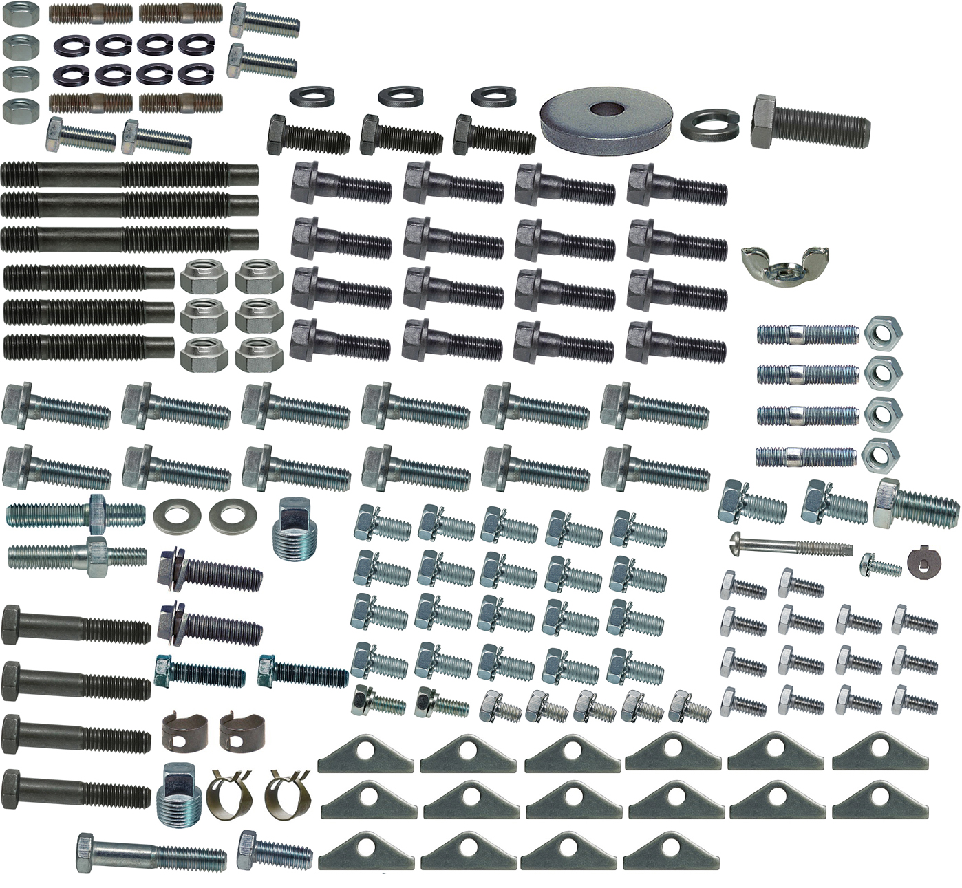 1971 Chevrolet Chevelle/Malibu MASTER ENGINE FASTENER KIT 396HP/454 ALUMINUM INTAKE (164 PIECES) | HB5924Z