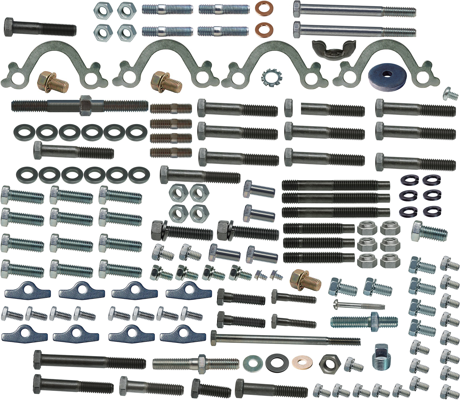 1968 Chevrolet Chevelle/Malibu MASTER ENGINE FASTENER KIT SB WITH AC 283/327/350 (164 PIECES) | HB5418Z