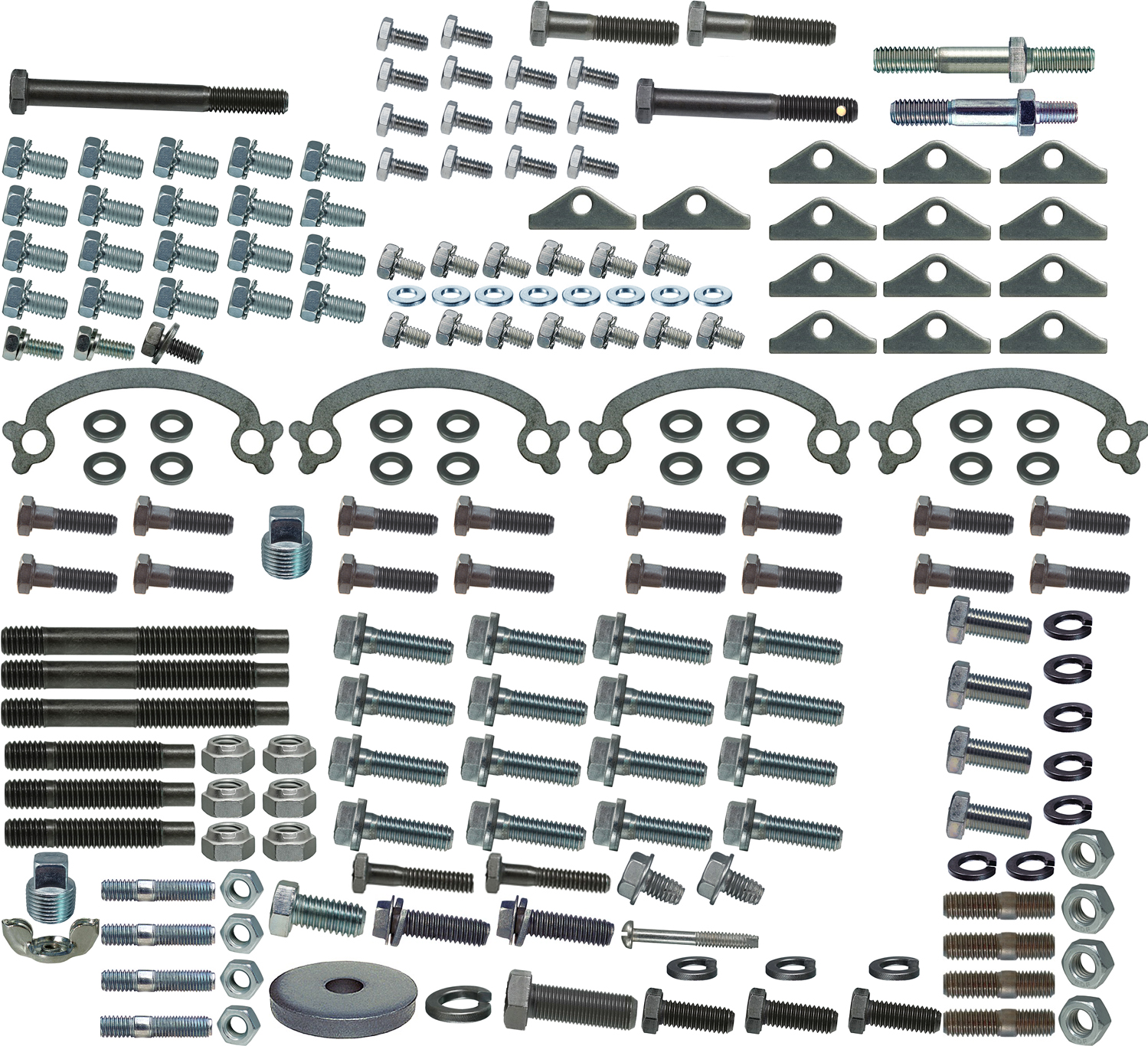 1965 Chevrolet Chevelle/Malibu MASTER ENGINE FASTENER KIT 396 ALUMINUM INTAKE (195 PIECES) | HB5917V