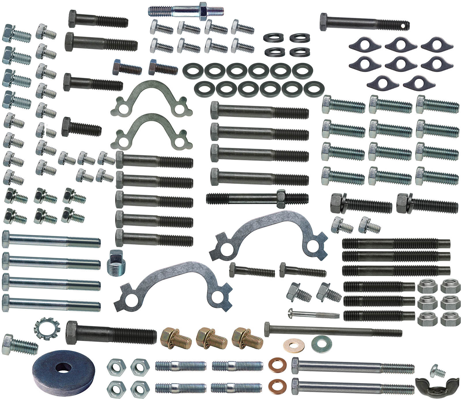 1965 Chevrolet Nova/Chevy II MASTER ENGINE FASTENER KIT 283/327 WITHOUT A/C (150 PIECES) | HB5412N