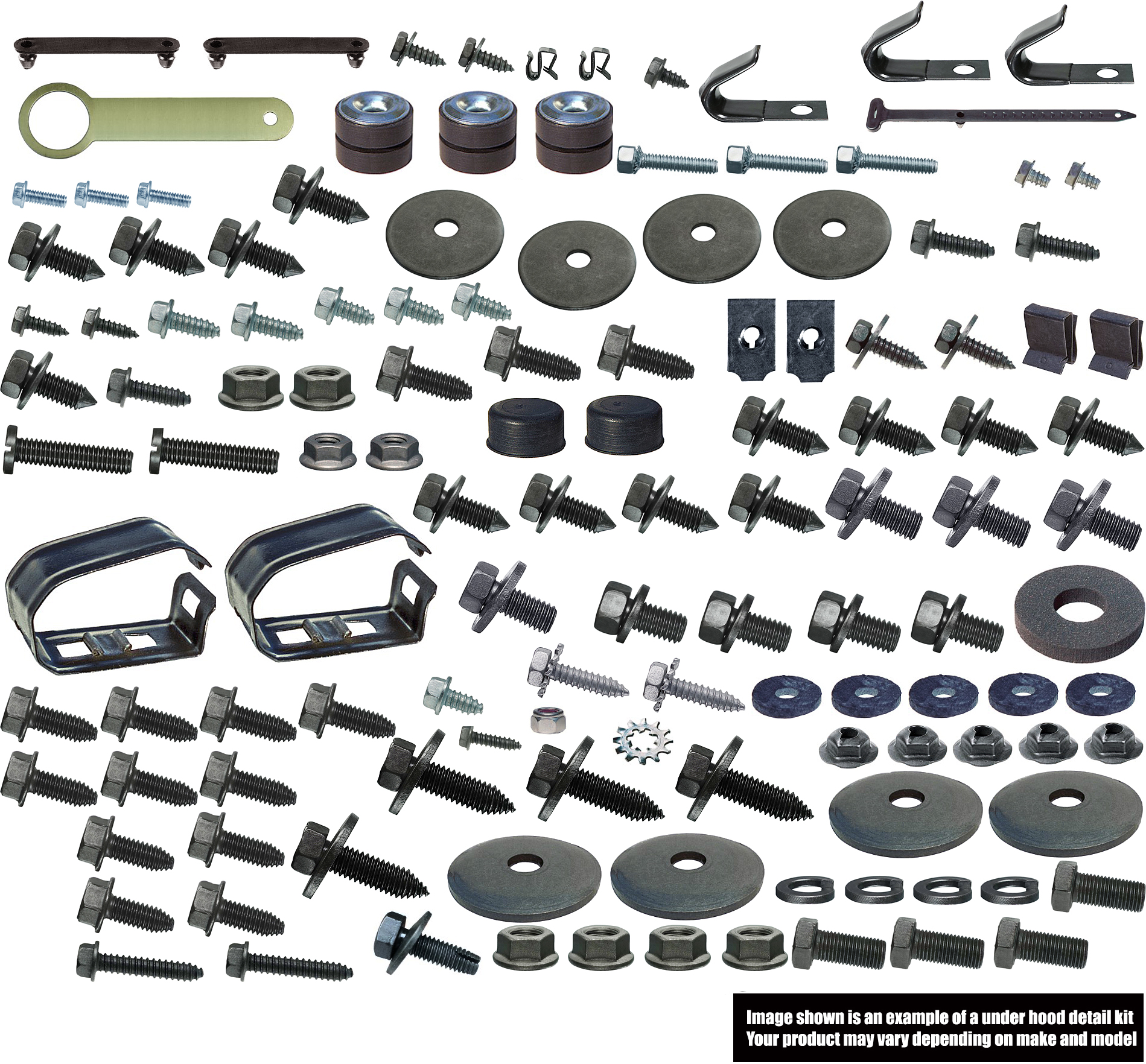 1968 Chevrolet Chevelle/Malibu MASTER UNDERHOOD DETAILING KIT (136 PIECES) | HB5945V