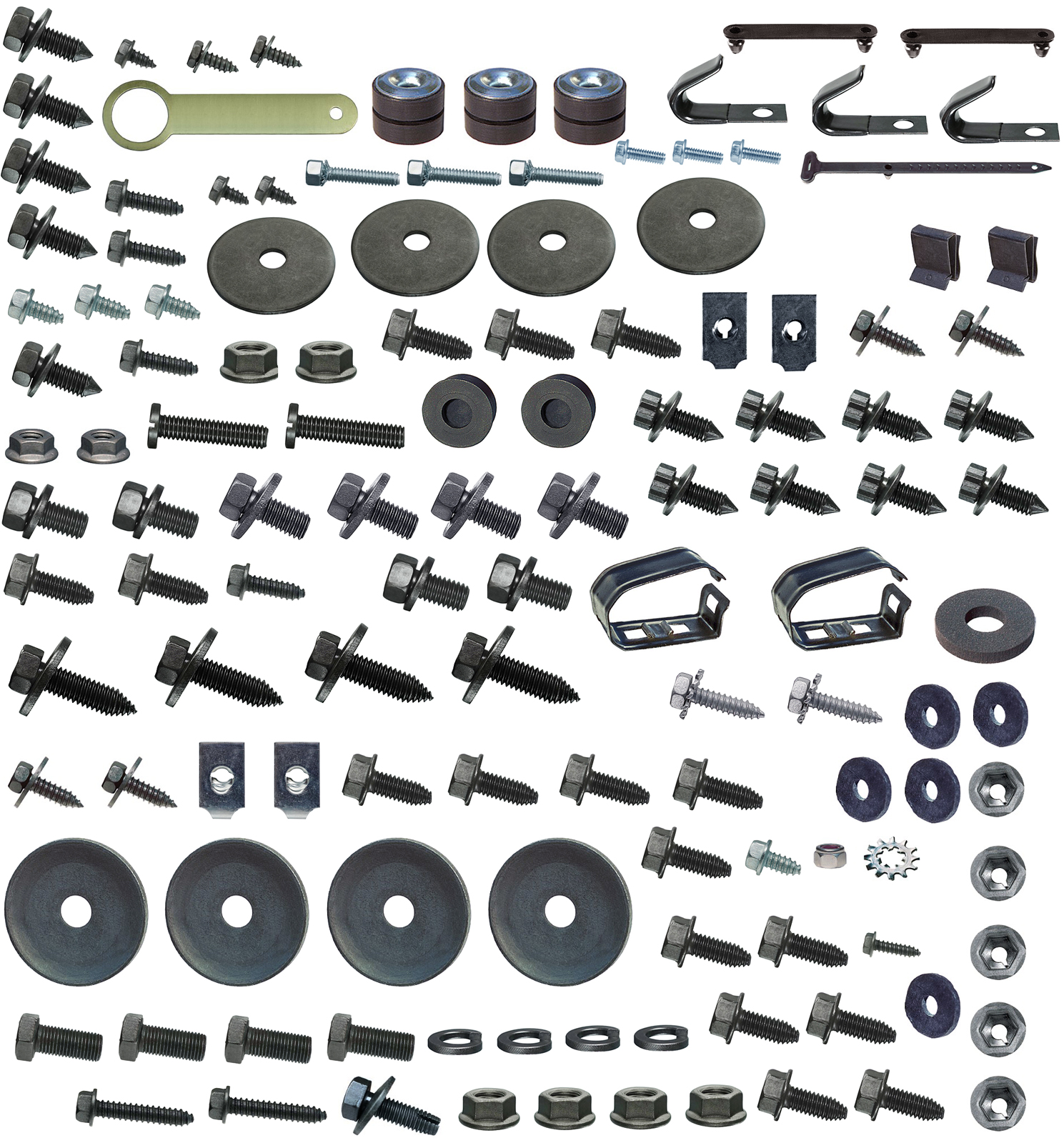 1971 Chevrolet Monte Carlo MASTER UNDERHOOD DETAILING KIT (128 PIECES) | HB5948C