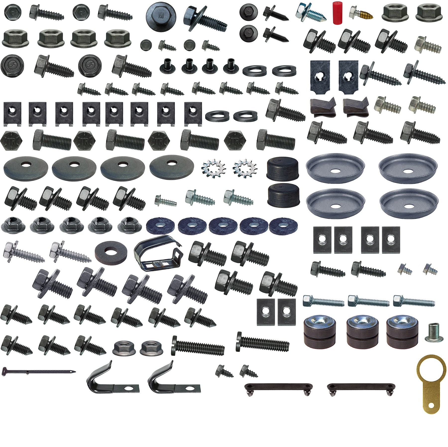 1970 Chevrolet Nova/Chevy II MASTER UNDERHOOD DETAILING KIT (153 PIECES) | HB5456N