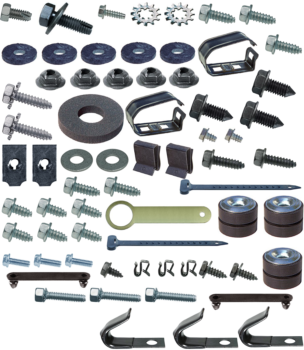1969 Chevrolet Chevelle/Malibu NON-MASTER UNDERHOOD DETAILING KIT (67 PIECES) | HB5955V