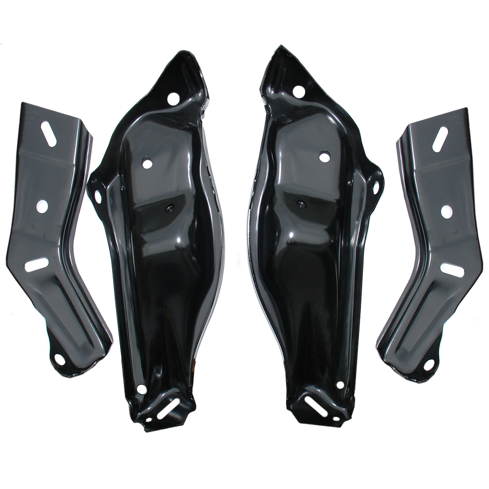 1970 Chevrolet Monte Carlo FRONT BUMPER BRACKET SET (4 PIECE KIT) - NEW | BP1236M